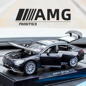 1/32 AMG GT63 Alaşım Araba Modeli Diecasts Oyuncak Araçlar Arabalar 6 Kapılar Açık Eğitim Spor Araba Oto Oyuncaklar Çocuk Hediyeler İçin çocuk