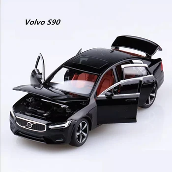 1: 32 S90 amortisör direksiyon kros altı kapı metal alaşım araba modeli oyuncak dekorasyon koleksiyonu çocuk araba