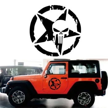 1 Adet Otomatik Kaput Kapağı Çıkartması Araba Yan Kapı StickersStylish Grafik Spor Styling Etiketler Jeep Su Geçirmez SUV Araba Tuning