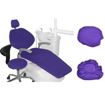 1 Takım Diş PU Deri Ünitesi dişçi sandalyesi Kapak Sandalye klozet kapağı Elastik Su Geçirmez Koruyucu Kılıf Koruyucu Diş Hekimi Ekipmanları