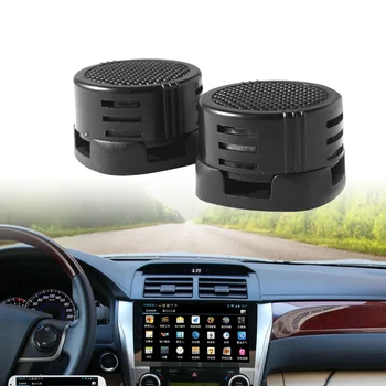 1 Çift araç hoparlörleri Güvenli Boynuz Tweeter Dome Hoparlörler Yüksek Frekanslı Hoparlör Araba Sedan için