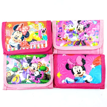 12 adet / grup Minnie Mouse Tema Para Hediyeler Çanta Mutlu Doğum Günü Etkinlikleri Parti Süslemeleri Çocuk Erkek Kız İyilik DIY Sevimli Çanta