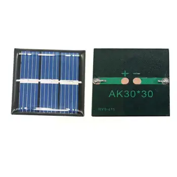 2 adet 1.5 v 60ma GÜNEŞ PANELI Polikristal Silikon Pil Dıy Mini güneş enerjisi ışık modülü Hücre Şarj Cihazı Güneş Pili Char R7v6