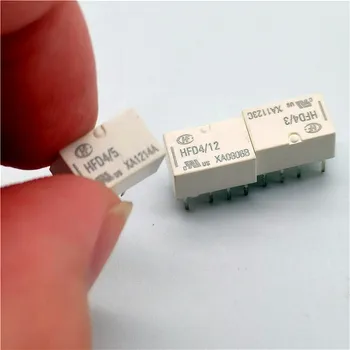 2 adet DIY Sinyal iletişim röle hfd4 / 5 V, 12 V, 24 V s SR 2A 8-pin iki grup dönüşüm yama doğrudan ekleme