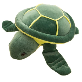 23 cm Yeni Sevimli Kaplumbağa peluş oyuncak Yumuşak Dolgulu Peluş Hayvan Çocuk Erkek Kız Doğum Günü noel hediyesi Ev Dekor WJ273