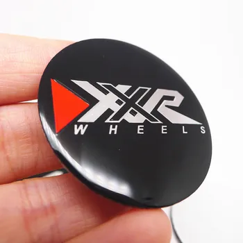 4 adet 45mm XXR Tekerlekler jant kapağı Sticker Amblem Araba Jant Kapağı Kapak Logo Rozeti Alüminyum