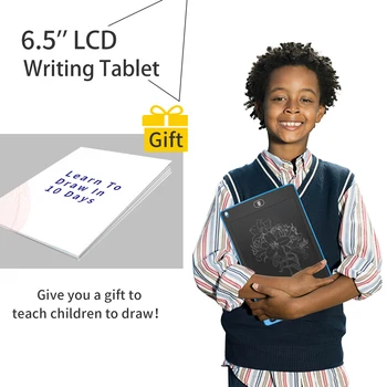 6.5 İnç Elektronik Çizim Kurulu LCD Ekran yazma tableti Dijital Grafik Çizim Tablet Elektronik El Yazısı Pad Kurulu + Kalem