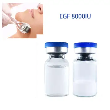 80000 Adet EGF Serum Tamir Hasarlı Cilt Akne Tedavisi Sıvı Yüz Serumu Cilt Bakım Ürünleri Microneedle