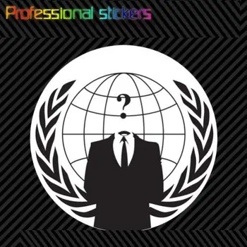Anonim İşgal Amerika Sticker Kalıp Kesim Çıkartması Kendinden Yapışkanlı vinil Çıkartmalar Motos, Arabalar, Dizüstü Bilgisayarlar, Telefon