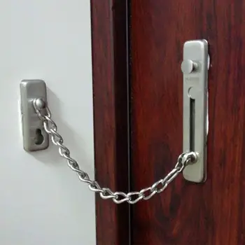 Anti-hırsızlık Paslanmaz Çelik Ev Kapı Zinciri Mandalı Güvenlik Görevlisi Güvenlik Kilidi Güvenlik Sınırlayıcı Araçları Donanım ev kapı için