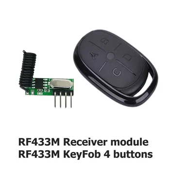 ASTRA modülü ve ESP32R4 için Uzaktan Alıcı/Verici RF433M/315M modülü ve KeyFob