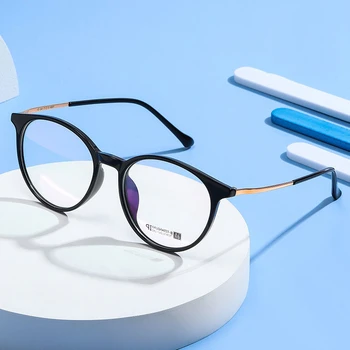 Beta Titanyum Çerçeve Gözlük Unisex Tam Jant Gözlük Yuvarlak Gözlük Yeni Varış Gözlük