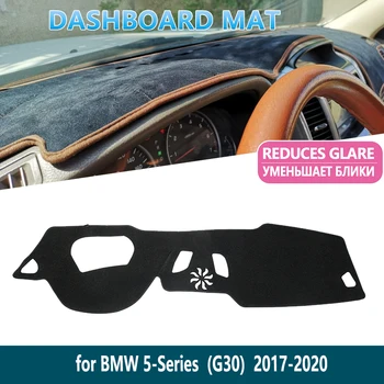 BMW 5 Serisi için G30 2017 2018 2019 2020 Halı Dashboard Mat Kapak Pad İç Güneş Gölge Dash kurulu Araba Aksesuarları