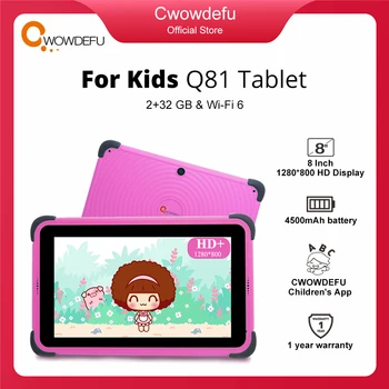 Cwowdefu Çocuklar Tablet 8 