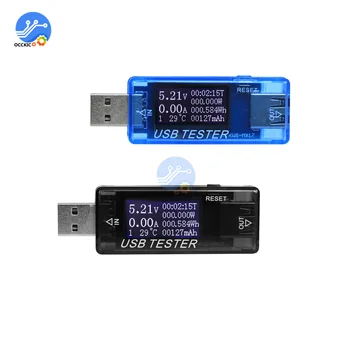 Dijital ekran 4V-30V USB Test Cihazı Akım Gerilim Şarj Kapasitesi Dedektörü Qc2. 0/3. 0 Hızlı taşınabilir güç bankası Metre Voltmetre