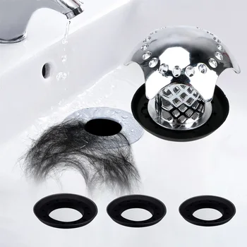 Duş Drenaj Saç Catcher Duş Lavabo tahliye kapağı Önler Saç Tıkanma Araçlar Lavabo Filtresi Banyo Fişi