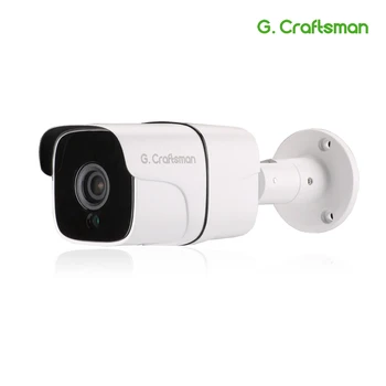 G. usta Ses 5MP POE IP Kamera Açık Su Geçirmez Kızılötesi Gece Görüş Onvif 2.6 5.0 MP CCTV Video Gözetim Güvenlik