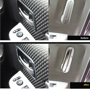 JY SUS304 Paslanmaz Çelik Iç Kapı kulp kılıfı + Çerçeve Araba Styling Koruyucu Aksesuarları Sticker Honda STEPWGN RP1/4 2015