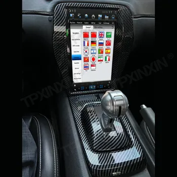 Karbon fiber 64G Chevrolet Camaro 2010 - 2015 İçin Araba Multimedya Android Oynatıcı Radyo Aksesuarları Carplay GPS Harita Navigasyon DSP