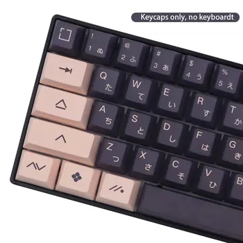 Kiraz Bliss Topu Klon PBT Boya Alt Keycaps Mekanik Klavye Oyun Mx Anahtarı Gateron Anahtarı İngilizce Japon Klavye Tuş Takımı