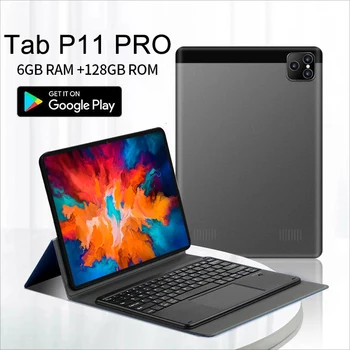 Küresel Sürüm Android 10 P11 Pro Tablet 6000mAh Pil 8 İnç LCD Ekran 1280 * 800 MTK6797 8GB RAM 256GB ROM Tablet 4G Ağ