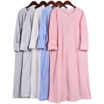 Kış Bayanlar Süper Yumuşak Polar Gecelik Rahat Bornoz Pijama Uyku Elbise Gecelik Sollamak