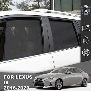 Lexus için XE30 2013-2020 250 300H IS250 Manyetik araba güneşliği Kalkan Ön Cam Perde Arka Yan Pencere Güneş Gölge