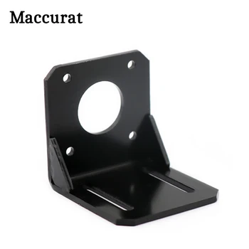 Maccurat 1 ADET NEMA 17 Motor Braketi Dağı Step Motor Braketi 3D yazıcı motoru Desteği 3D Yazıcı Parçaları 42mm Alaşımlı Çelik Tutucu