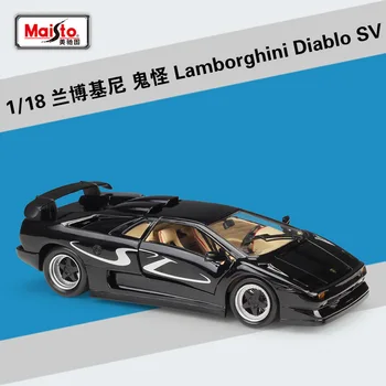 Maisto 1: 18 Lamborghini hayalet Diablo SV spor araba simülasyon alaşım araba modeli koleksiyonu dekorasyon hediye oyuncak