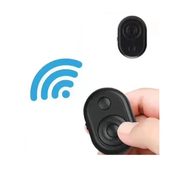 Mini kablosuz bluetooth Uzaktan Deklanşör Kontrol Düğmesi zamanlayıcı Kamera Sopa Deklanşör Telefon Denetleyicisi için SmartPhone