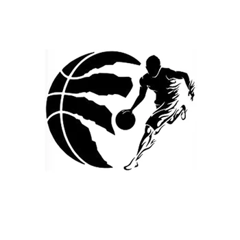 Moda Basketbol Oyuncu Araba Sticker Vinil 14.2 CM * 11.3 CM