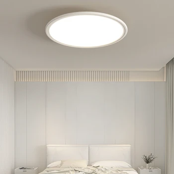 Modern LED tavan lambası oturma odası yatak odası koridor koridor akıllı kapalı tavan ışıkları fikstür ultra ince parlaklık kısılabilir