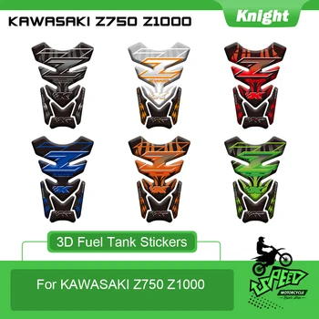 Motosiklet 3D Yansıtıcı Jel Koruma Sticker Çıkartma Yakıt Tankı Pad Koruma Çıkartması için Geçerli Kawasaki Z750 Z1000 z750