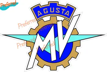 MV AGUSTA Mvagusta Vintage Yarış Logosu çıkartma Lamine Bardak, Dizüstü Bilgisayar, cam kapi,araç soğutucu Logosu veya Araba Sticker Çıkartması