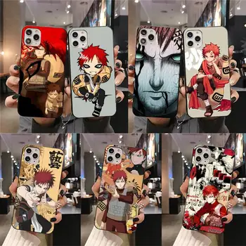 Naruto Gaara Anime Telefon kılıfı İçin iphone 14 Artı 13 12 Mini 11 Pro XS Max X XR Kapak