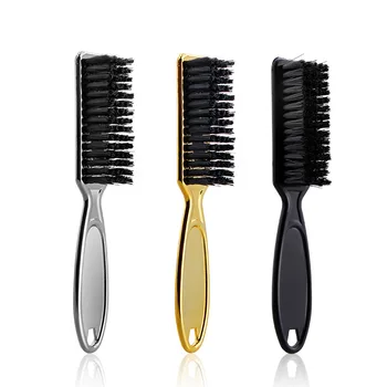 Plastik Saplı Kuaförlük Yumuşak Saç Temizleme Fırçası Berber Boyun Silgi Kırık Saç Kaldır Tarak Saç Şekillendirici Araçları DIY Ev
