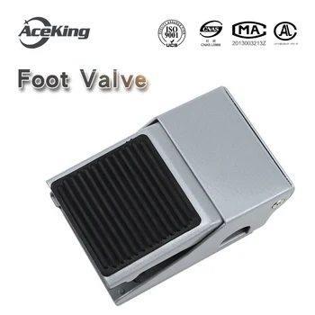 Pnömatik bileşenler pnömatik ayak vana FV420 FV320 iki dört yönlü ayak vana anahtarı silindir geri vites valfi havalandırma valfi