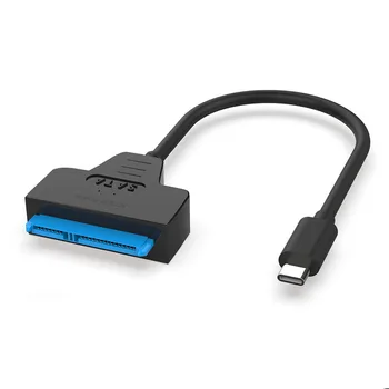 SATA USB Tip C Adaptör Kablosu Dönüştürücü Dizüstü Bağlamak için 2.5 