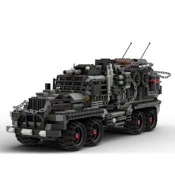 Savaş Kulesi Çöl Araç Çılgın Kamyon Yapı Taşları Seti Atık İniş DoomNux Araba Tuğla Modeli Oyuncaklar DIY Çocuklar Doğum Günü Hediyesi