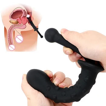 Silikon Dışbükey Nokta Tasarım Uzun Anal Yapay Penis Butt Plug prostat masajı G-spot Stimülasyon Sopa Anüs Dilatör Kadın Erkek Seks Oyuncakları