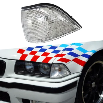 Sol Açık Köşe ışık lensi Dönüş Sinyal Lambası Kabuk İçin Fit BMW E36 3 Serisi 2 Kapı Coupe/Cabrio 325i 323i 318is 1992-1998