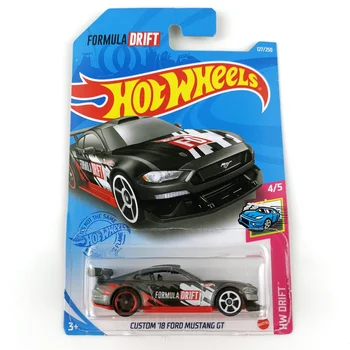 Sıcak Tekerlekler 1: 64 ÖZEL 18 FORD MUSTANG GT Edition Metal pres döküm model arabalar Çocuk Oyuncakları Hediye