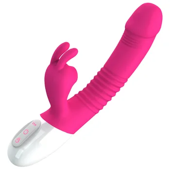Tavşan Yapay Penis Vibratör G Noktası Klitoris Emme Vibratör Gerçekçi ısıtma Titreşimli Yapay Penis Kadın mastürbasyon için seks oyuncakları Kadınlar için