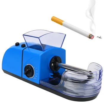 Taşınabilir DIY Elektrikli Sigara Makinesi Sigara Rulo Tütün Haddeleme Enjektör 78mm Sigara Aracı Erkekler Hediye Drop Shipping