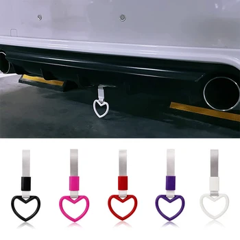 Tsurikawa Yüzük Kalp JDM Tren Otobüs Kolu El Kayışı PVC Plastik Drift Charm Askı Drift Oto İç Aksesuarları