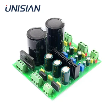 UNISIAN AC-DC Doğrultucu Filtre Güç Modülü LM317 LM337 Ayarlanabilir Doğrultucu regülatörü filtre elektrik panosu amplifikatör için