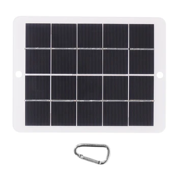 USB güneş panelı Açık 3 W 5 V Polisilikon Seyahat DIY güneş enerjisi şarj cihazı Jeneratör