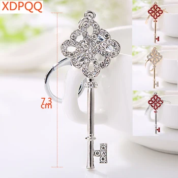 XDPQQ manuel ınce parlatma anahtarlık klasik Çince düğüm taklidi kolye bayanlar cüzdan giyim aksesuarları