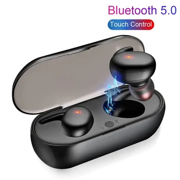 Y30 kablosuz bluetooth Kulaklık Dokunmatik tws Spor Açık Kablosuz Kulaklık Y90 Şarj Kutusu ile Bluetooth Kulaklık Spor Taşınabilir