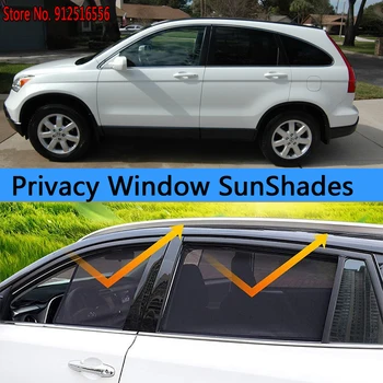 Yan Güneş Gölge Gölgeleme Koruma Pencere Şemsiyeleri Güneş Aksesuarları Honda CR-V CRV RE1 RE2 RE3 RE4 RE5 RE6 2007-2011